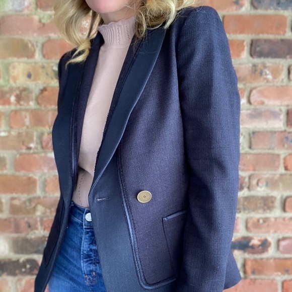 Navy Jackets & Blazers